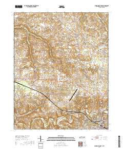 Springfield North 2019 topographic map thumbnail