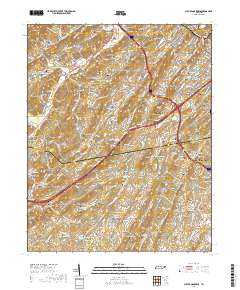 Sullivan Gardens 2019 topographic map thumbnail