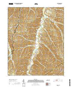 Sunrise 2019 topographic map thumbnail