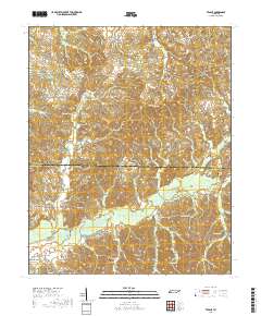 Teague 2019 topographic map thumbnail