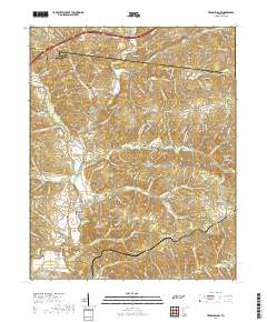 Texas Hollow 2019 topographic map thumbnail