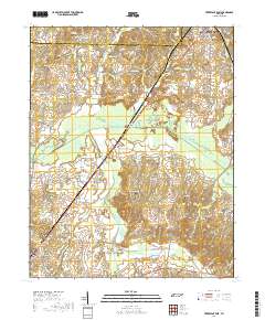 Trezevant East 2019 topographic map thumbnail