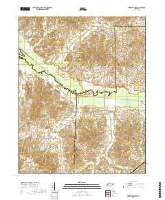 Trezevant West 2019 topographic map thumbnail