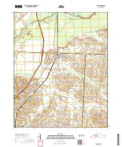 Trimble 2019 topographic map thumbnail