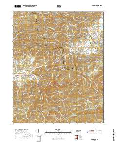 Wear Cove 2019 topographic map thumbnail