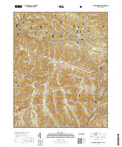 White Rocks Mountain 2019 topographic map thumbnail