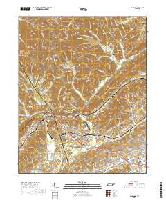 Windrock 2019 topographic map thumbnail