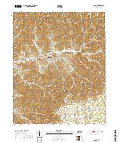 Woodbury 2019 topographic map thumbnail
