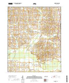 Yorkville 2019 topographic map thumbnail