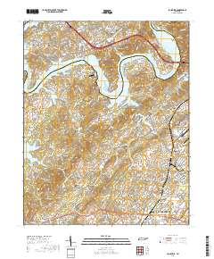 Louisville 2019 topographic map thumbnail