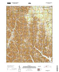 Lynchburg East 2019 topographic map thumbnail