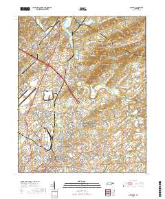 Maryville 2019 topographic map thumbnail