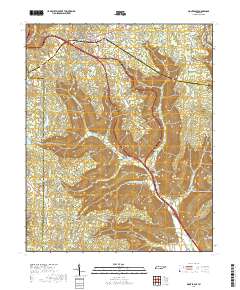 Monteagle 2019 topographic map thumbnail