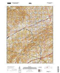 Morristown 2019 topographic map thumbnail