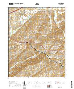 Mosheim 2019 topographic map thumbnail