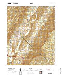 Mount Airy 2019 topographic map thumbnail