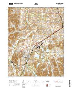 Mount Pleasant 2019 topographic map thumbnail
