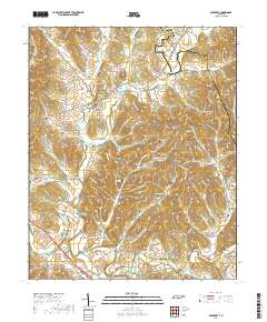 Mulberry 2019 topographic map thumbnail