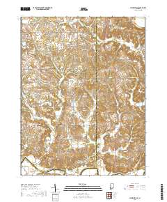 Alfordsville 2019 topographic map thumbnail