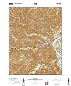 Aurora 2019 topographic map thumbnail