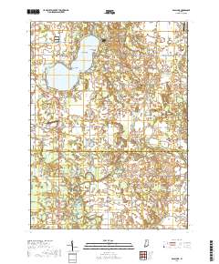 Bass Lake 2019 topographic map thumbnail