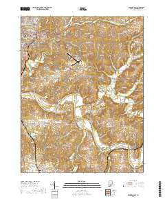 Bedford East 2019 topographic map thumbnail
