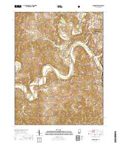 Bedford West 2019 topographic map thumbnail