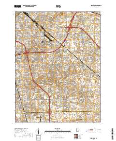 Beech Grove 2019 topographic map thumbnail