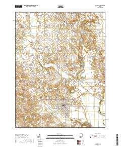 Bicknell 2019 topographic map thumbnail