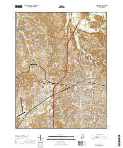 Bloomington 2019 topographic map thumbnail