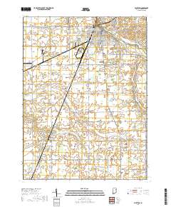 Bluffton 2019 topographic map thumbnail