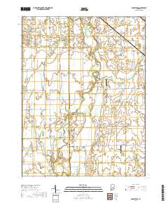 Boggstown 2019 topographic map thumbnail