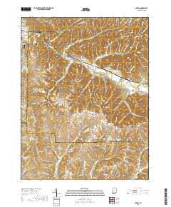 Borden 2019 topographic map thumbnail