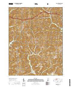 Branchville 2019 topographic map thumbnail