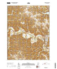 Brookville 2019 topographic map thumbnail