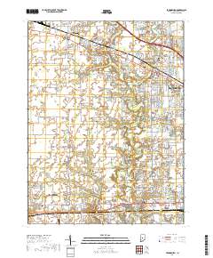 Brownsburg 2019 topographic map thumbnail