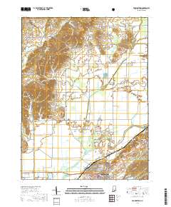 Brownstown 2019 topographic map thumbnail