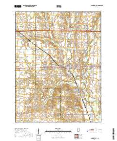 Cambridge City 2019 topographic map thumbnail