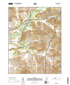 Chrisney 2019 topographic map thumbnail