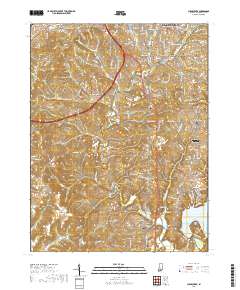 Clear Creek 2019 topographic map thumbnail