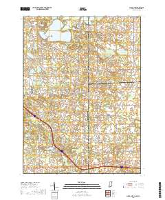 Clear Lake 2019 topographic map thumbnail