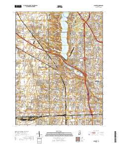 Clermont 2019 topographic map thumbnail