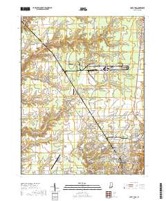 Clifty Falls 2019 topographic map thumbnail