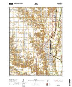 Clinton 2019 topographic map thumbnail