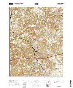 Cloverdale 2019 topographic map thumbnail