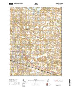 Columbia City 2019 topographic map thumbnail