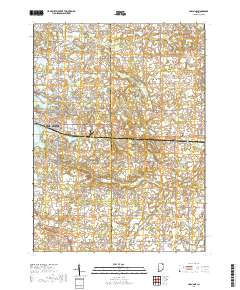 Corunna 2019 topographic map thumbnail
