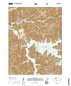 Cuzco 2019 topographic map thumbnail