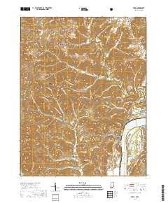 Derby 2019 topographic map thumbnail