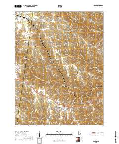 Dillsboro 2019 topographic map thumbnail